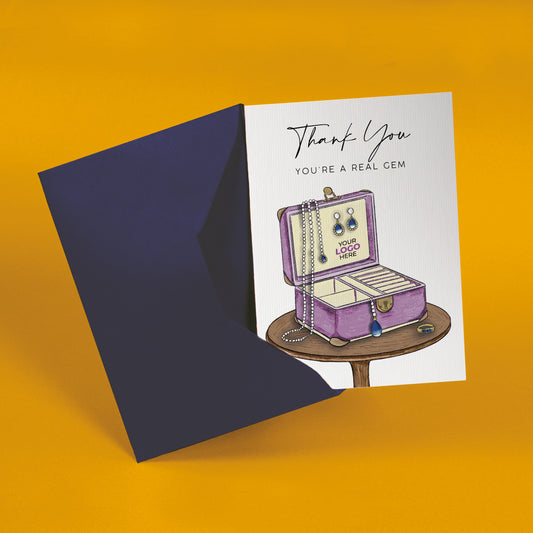 ‘Trinket Box’ Business Thank You Cards image 1