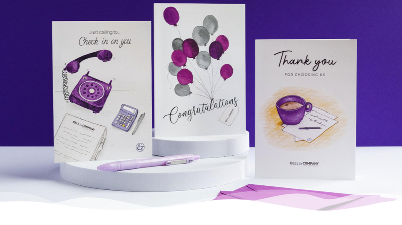 Live Your Company Values Through New Home Greeting Cards For Employees