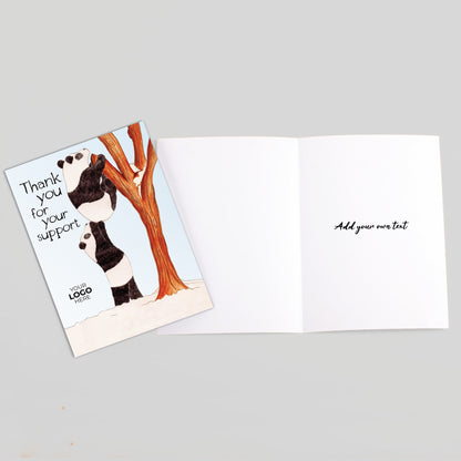‘Panda Tree’ Business Thank You Cards image 3