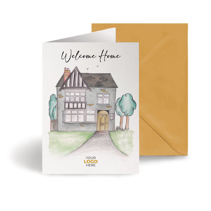‘Victorian Property’ Personalised Corporate Branded Property Greeting Cards image 2