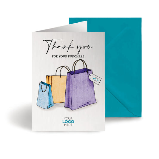 ‘Shopping Bags’ Business Thank You Cards image 0
