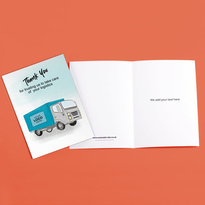 ‘Delivery Truck’  Business Thank You Cards image 3