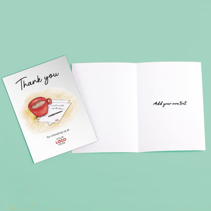 ‘Mug & Note’ Business Thank You Cards image 3
