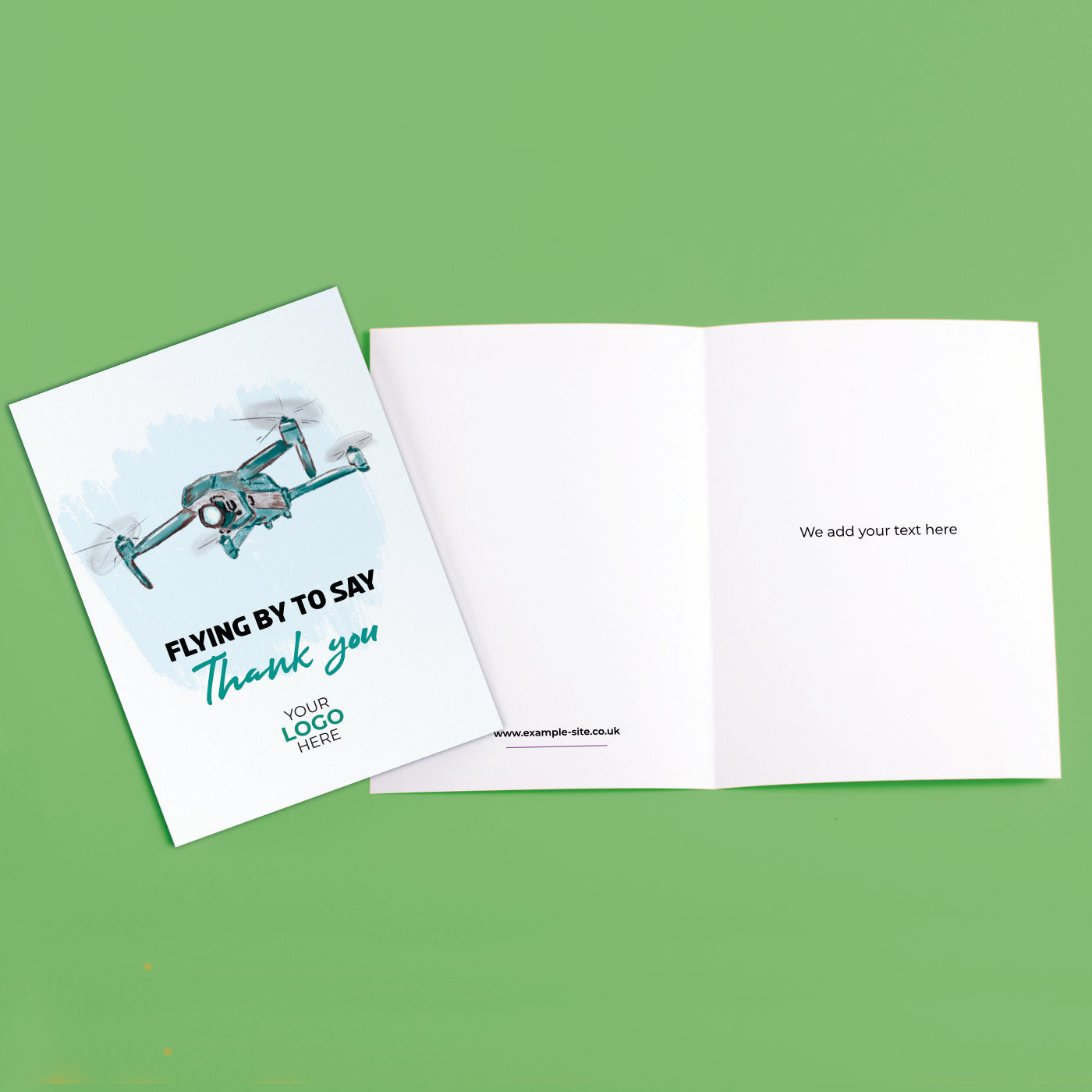 ‘Drone’  Business Thank You Cards image 3