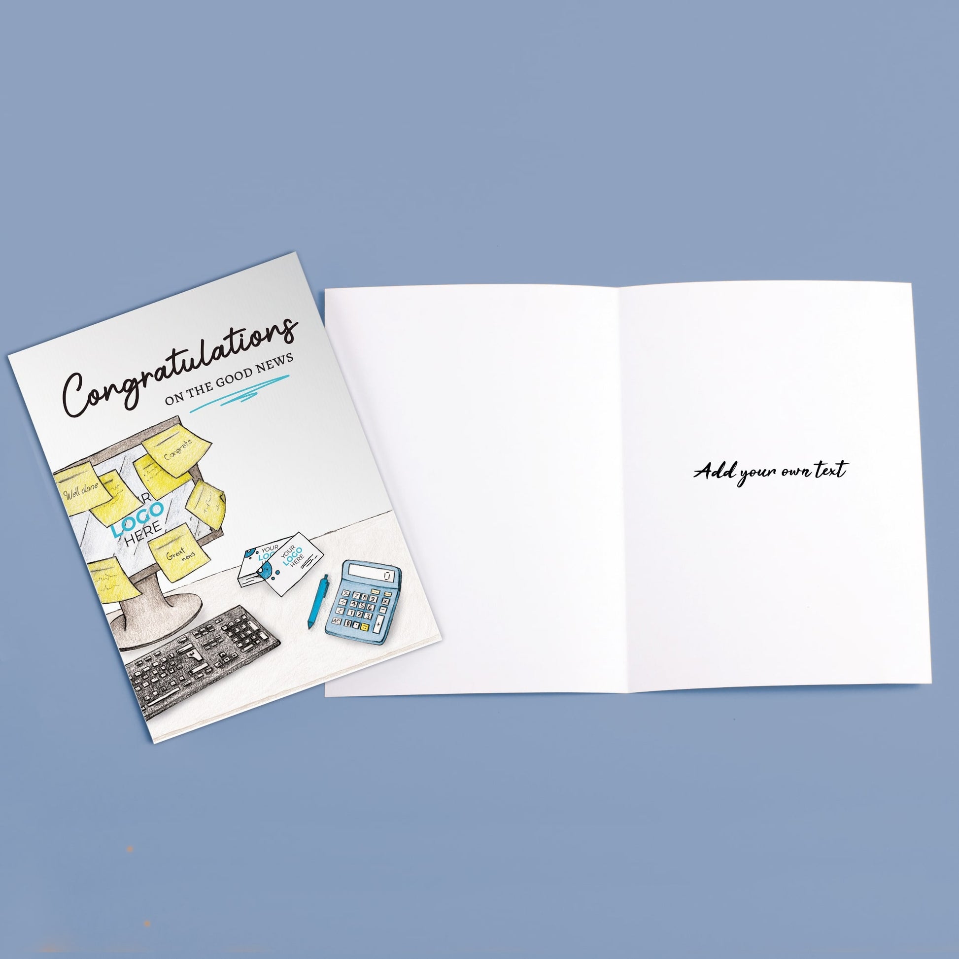 ‘Sticky Notes’ Congratulations Company Greeting Cards image 5
