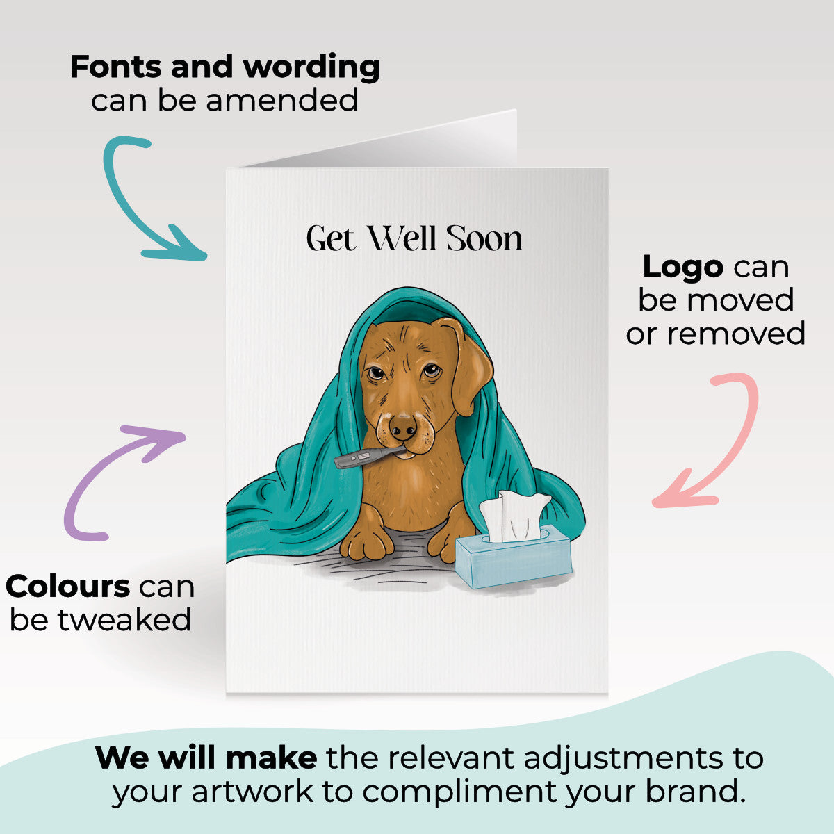 ‘Sick Dog’ Business All About Dogs Cards image 2