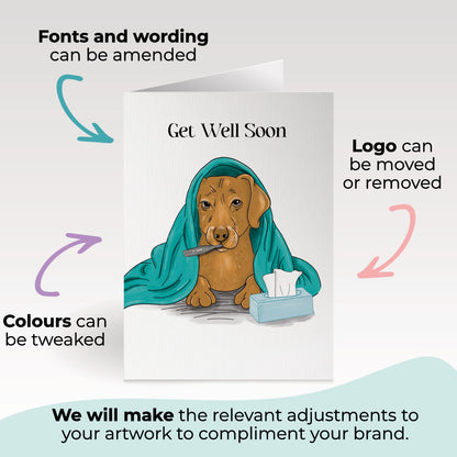 ‘Sick Dog’ Business All About Dogs Cards image 2