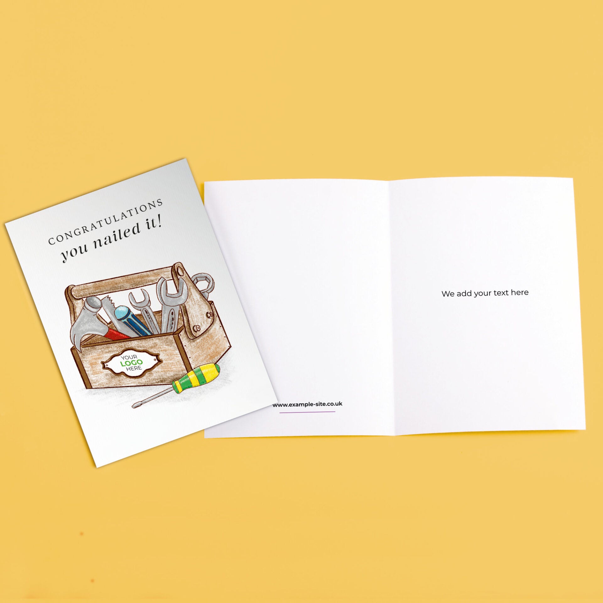 Toolbox’ Congratulations Company Greeting Cards image 3