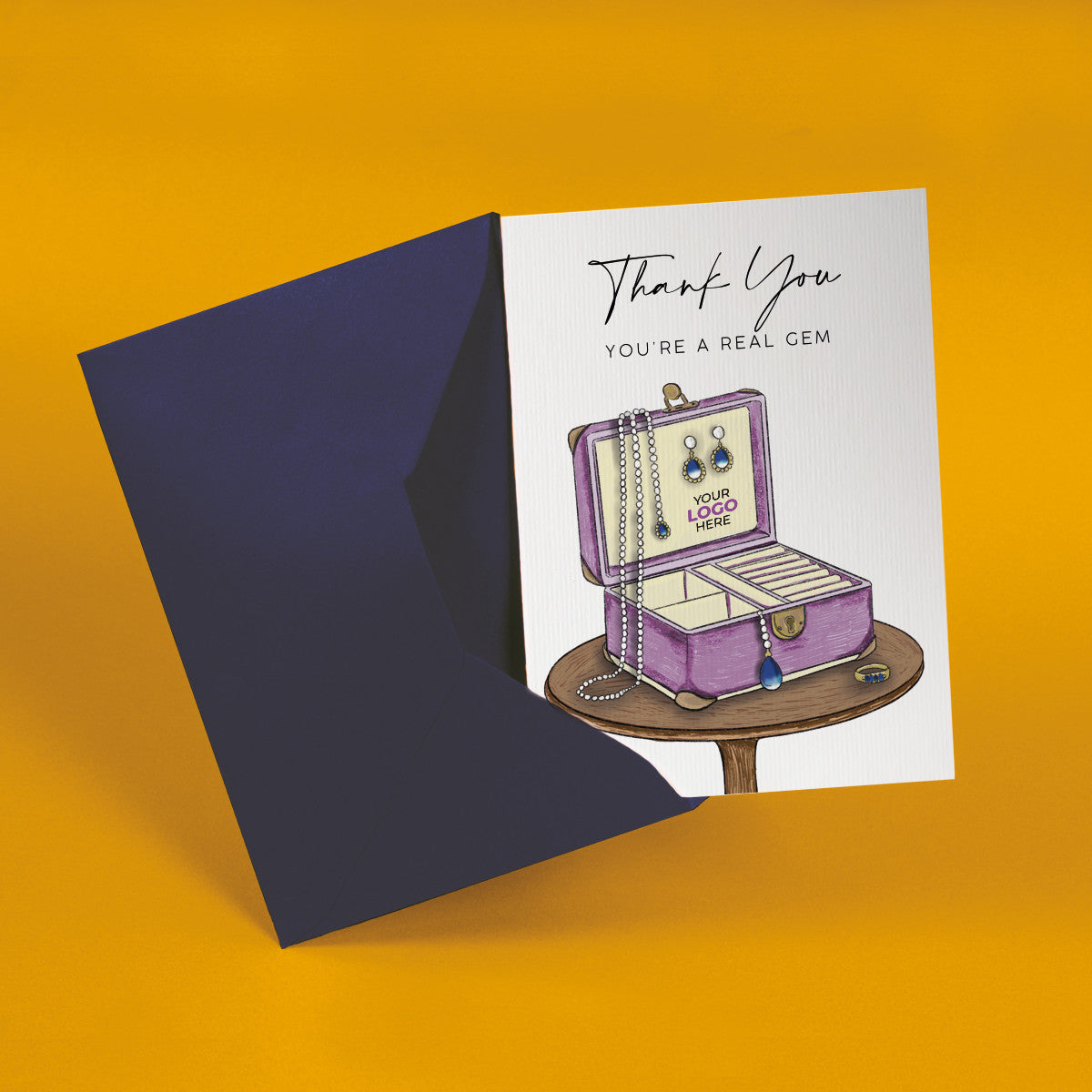 ‘Trinket Box’ Business Thank You Cards image 1